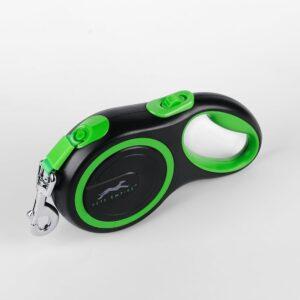 Pets Empire Adjustable Retractable Dog Leash 5 Mtr|Heavy Duty Leash for Pets with 360° Tangle Free Design |Strong Nylon Tape|Anti-Slip Handle| Built in Spring|One-Click Brake Pause|(Large, Multicolor)
