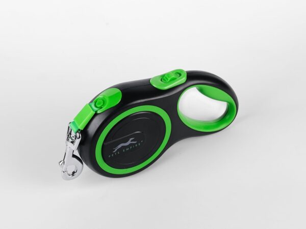 Pets Empire Adjustable Retractable Dog Leash 5 Mtr|Heavy Duty Leash for Pets with 360° Tangle Free Design |Strong Nylon Tape|Anti-Slip Handle| Built in Spring|One-Click Brake Pause|(Large, Multicolor)