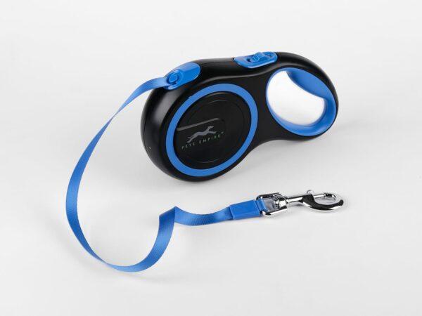 Pets Empire Adjustable Retractable Dog Leash 5 Mtr|Heavy Duty Leash for Pets with 360° Tangle Free Design |Strong Nylon Tape|Anti-Slip Handle| Built in Spring|One-Click Brake Pause|(Large, Multicolor) - Image 5