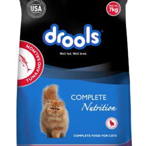 Drools Adult Dry Cat Food Tuna and Salmon Flavour 7 kg Pack