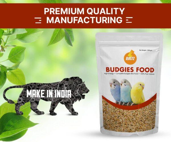 BOLTZ All Life Stages Bird Food for Budgies - Mix Seeds, Medium, 1200 g - Image 7